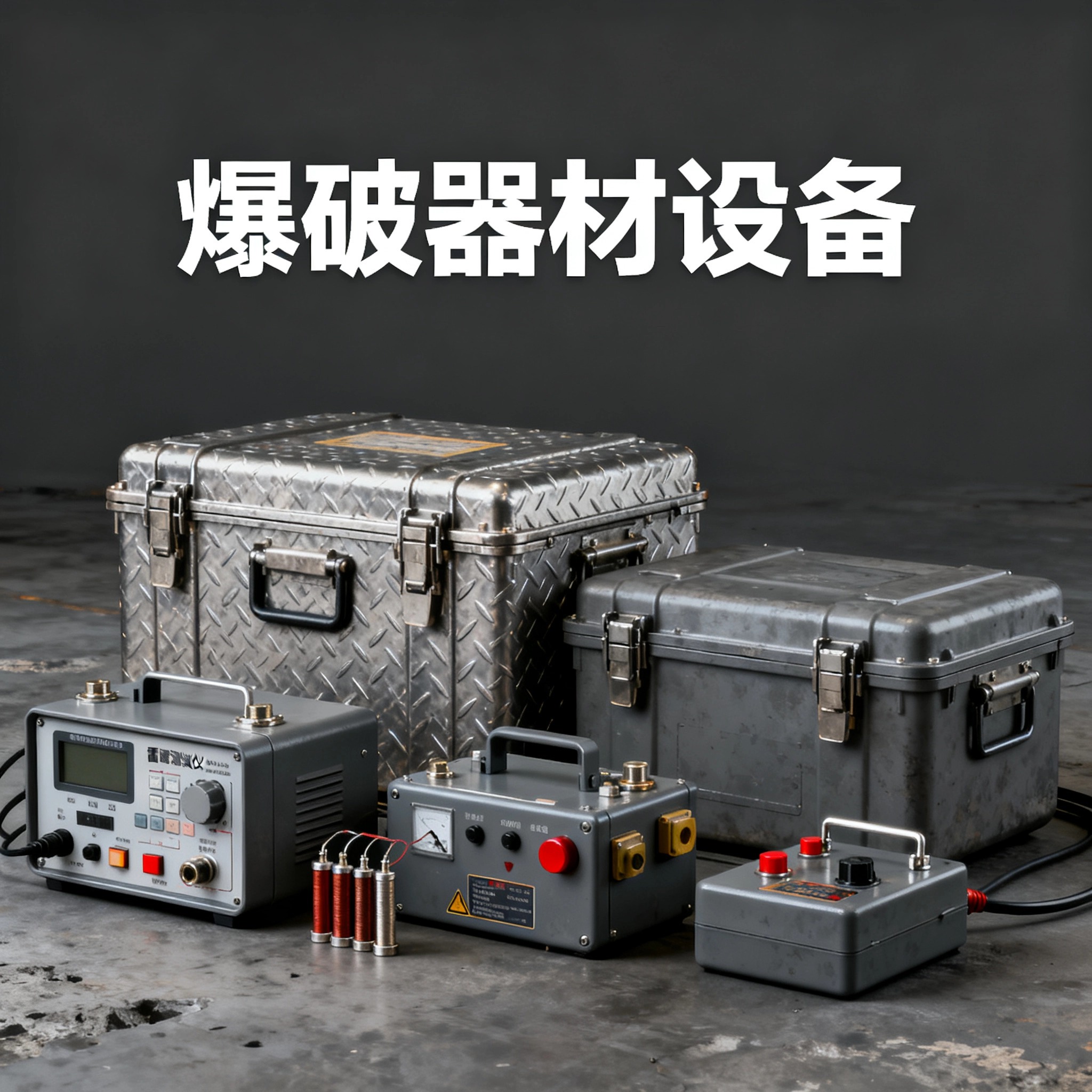 陈巴尔虎爆破工程师的“兵器库”：常用器材一册通